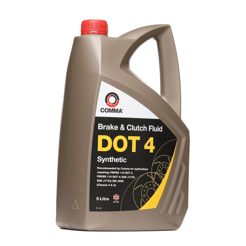 Comma Comma BF45L Dot 4 Synthetic Brake Fluid, 5000ml Volume