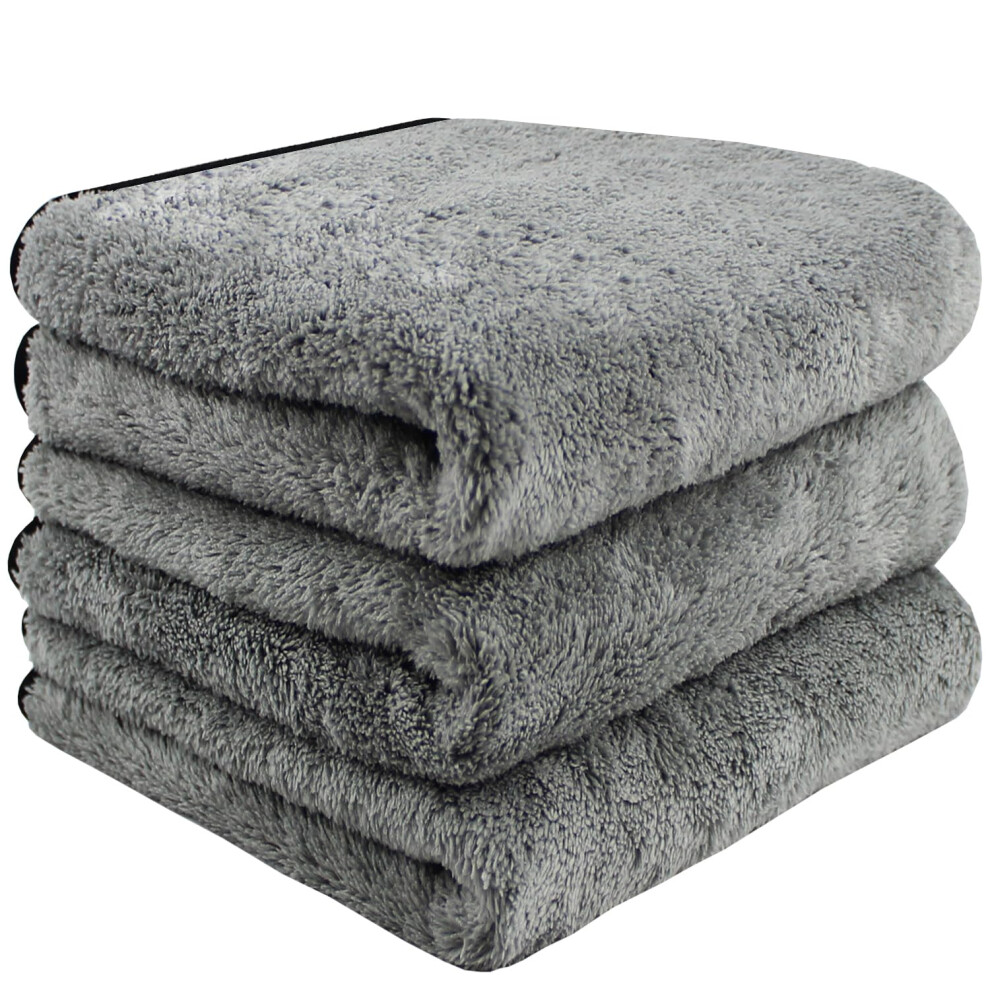Hidmd Microfibre Car Drying Towels Large Cleaning Cloths 40Cm X 60Cm 5008379546407