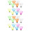 24Pièces Navettes Colorées Badminton Durable Portable 7