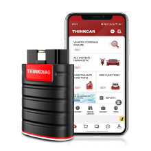 Thinkdiag OBD2 Bluetooth Scanner, All System OE Level Car Diagnostic Tools with Active Test, ECU Coding,15+ Service Functions All Software 1 Year Free