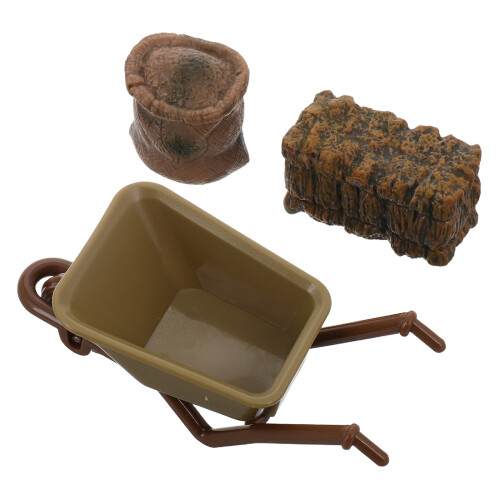 3Ensembles Outils Miniatures De En Plastique Pour Décoration 2