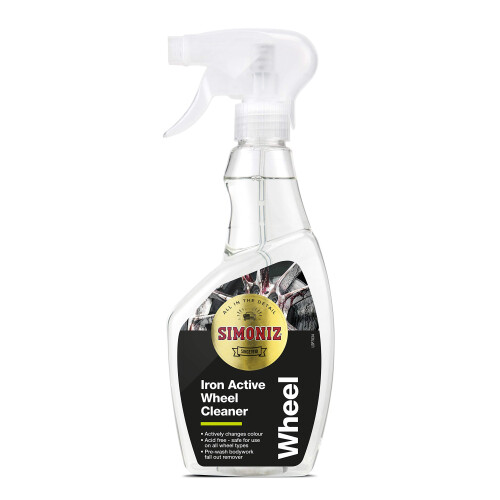 Simoniz SIMONIZ Alloy Wheel Cleaner, Iron Fallout Remover Spray, 500ml