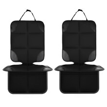 Trintion 4pack Car Seat Protector for Kids, Baby Seat Cover Child Car Seat with Organizer Pocket, Waterproof Baby Seat Protector with Non-Slip Backin