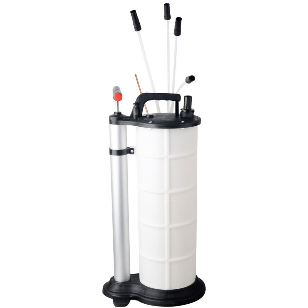 Dayuan 9L Manual Vacuum Fluid And Oil Extractor Brake Bleeder Hand Pump With 4 Tubes 5007934539021