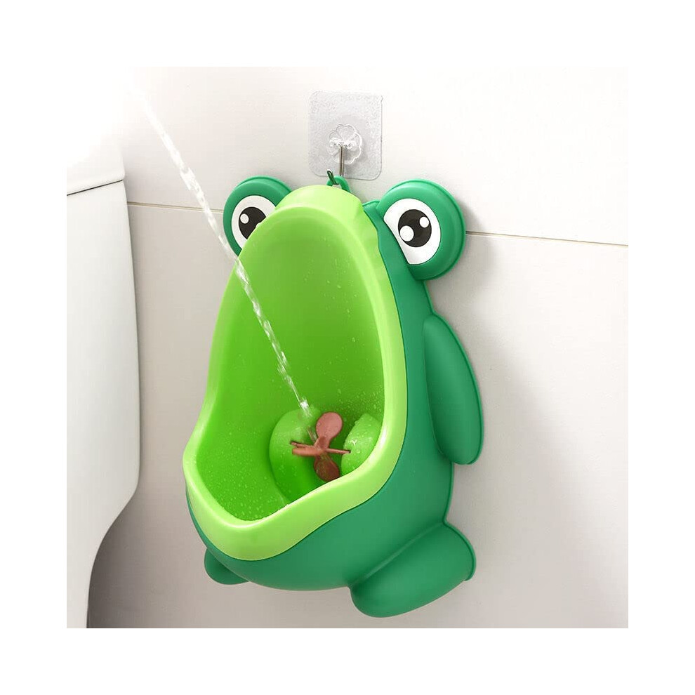 Boys Potty,Toilet Training Boys Pee Boys Frog Bathroom Potty Urinal Toilet Training Potty Green Tikono