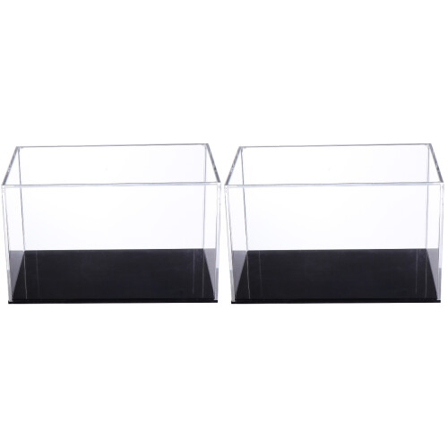2Pièces Vitrine Claire Pour Modèles Et Collection 2
