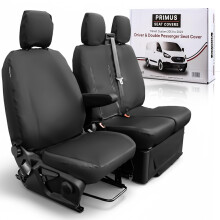 To Fit: Ford Transit Custom Seat Covers 2013 to 2023 | Waterproof Durable Easy to Fit | For the Ford Transit Custom Seat Cover Accessories (2013 to 20