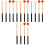 8Paires Maillets Xylophone Marimba Bois Caoutchouc Performances Scène 5