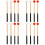 8Paires Maillets Xylophone Marimba Bois Caoutchouc Performances Scène 7