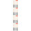 8Paires Maillets Xylophone Marimba Bois Caoutchouc Performances Scène 10