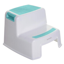 Dreambaby 2-Up Step Stool - Toddler Step Stool for Bathroom Sink and Kids Toilet Potty Training - Step Stools for Toddlers with Non-Slip Base and Car
