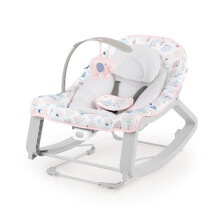 Ingenuity Keep Cozy 3-in-1 Grow with Me Vibrating Baby Bouncer Seat & Infant to Toddler Rocker, Vibrations & Toy Bar, 0-30 Months Up to 40 lbs