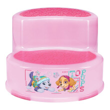 Step Stool 2 Tier Double Step Non-Slip Toilet Training for Toddlers Character Dogs Kids