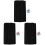 3Ensembles Bandes Feutrées Noires Tableau Mural Accessoires 3
