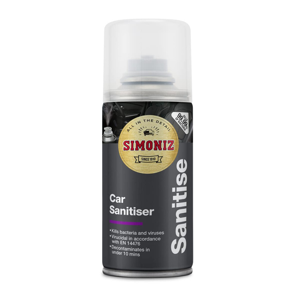 Simoniz Car Air Freshener Odour Bomb, Car Air Conditioning Cleaner, Eliminates Bad Smells & Bacteria, Air Con Sanitiser, Refresh Your Car’s Interior