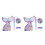 2Ensembles Pinata Queue De Sirène Jouet D'anniversaire 5