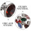 360Pièces Rivets Strass Multicolores Alliage Pour DIY Cuir Décorations 6