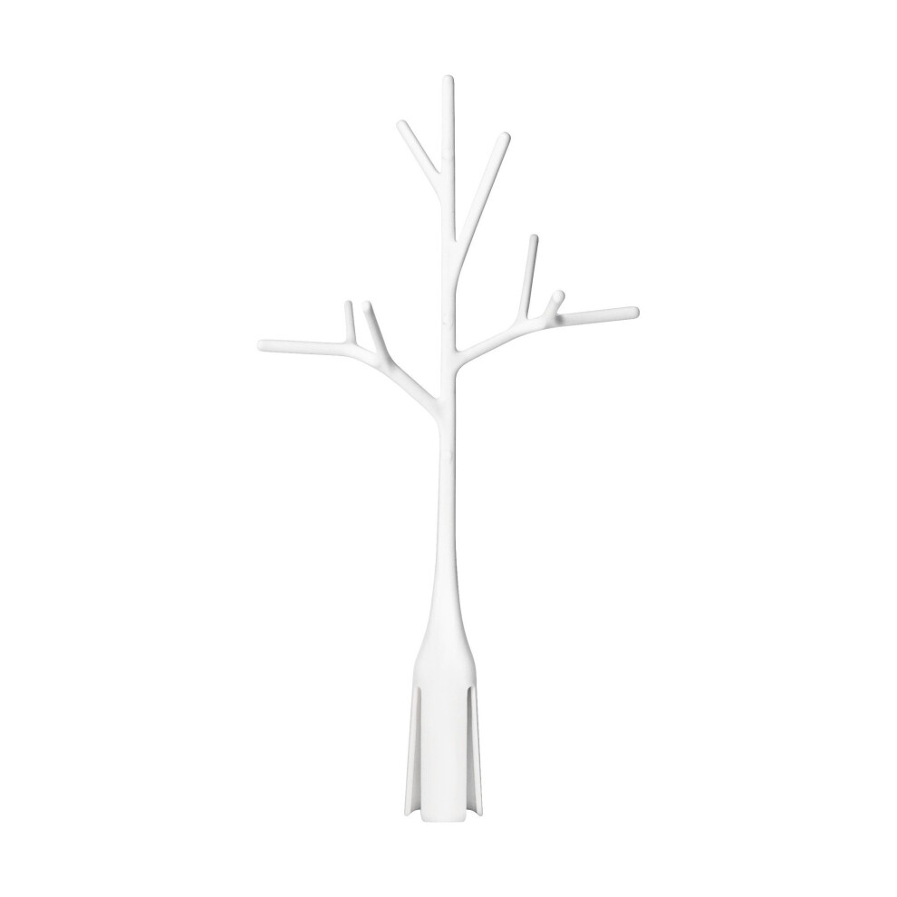 Boon Tomy Sprig Countertop Drying Rack | Stylish Nursery Product To Hold Up To 8 Bottles And Sippy Cup Parts| Bpa Free, Green