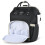 Vicloon Baby Changing Bag Backpack, Neutral Multi-Function Nappy Back Pack, Waterproof Large Travel Backpack for Mom and Dad 1