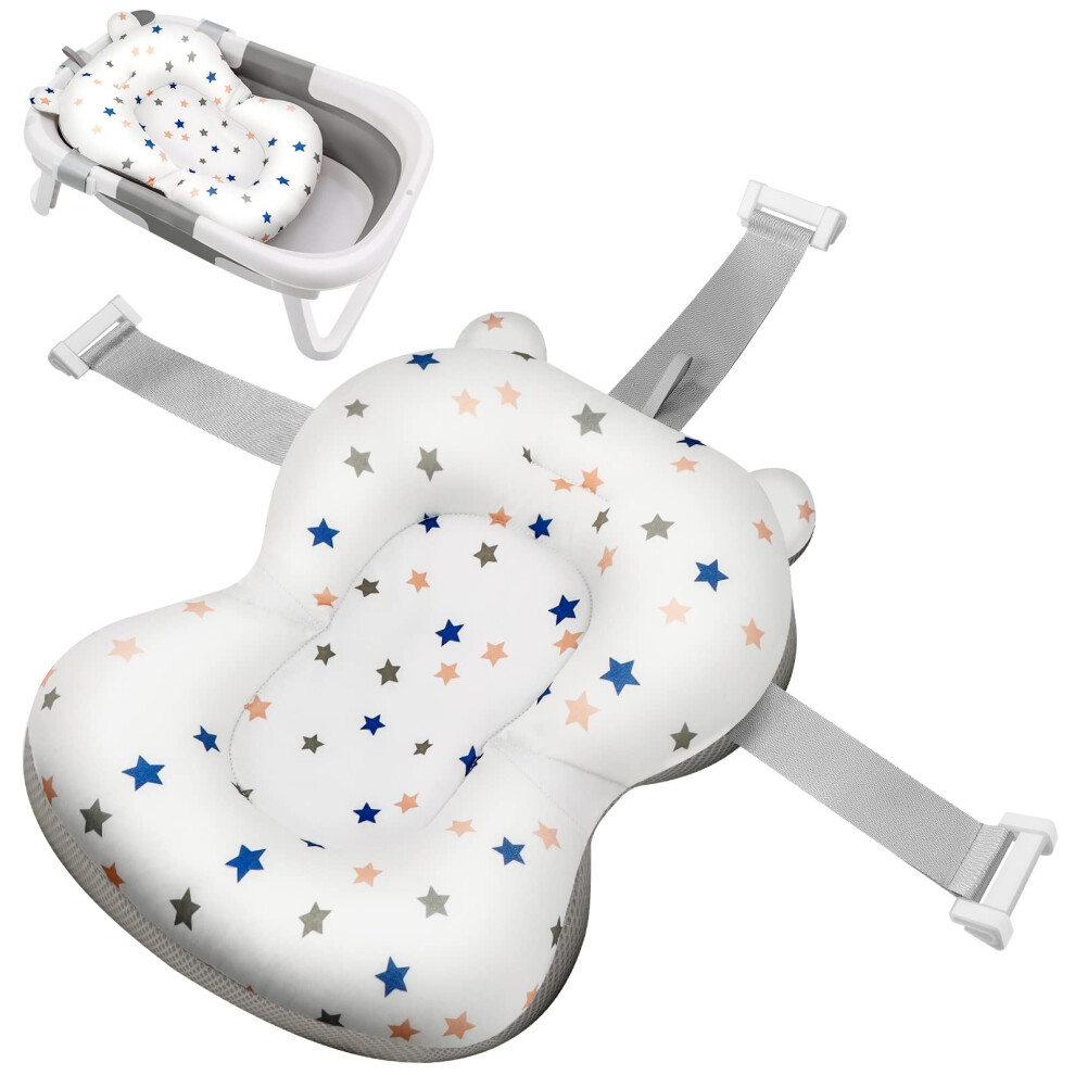 Baby Bath Cushion Support Pad Mat for Newborns to 12 Months, Anti-Slip Seat - Image 7