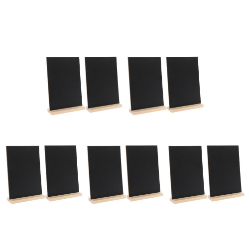 10Ensembles Mini Tableaux Ardoise En Pour Usage Polyvalent 2