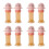 8Pièces Bouchon Enfants Rose Pp+silicone Couvercle Bouteille 10