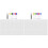 2Ensembles Tableau Polyvalent Avec Stylo Pour 4