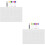 2Ensembles Tableau Polyvalent Avec Stylo Pour 8