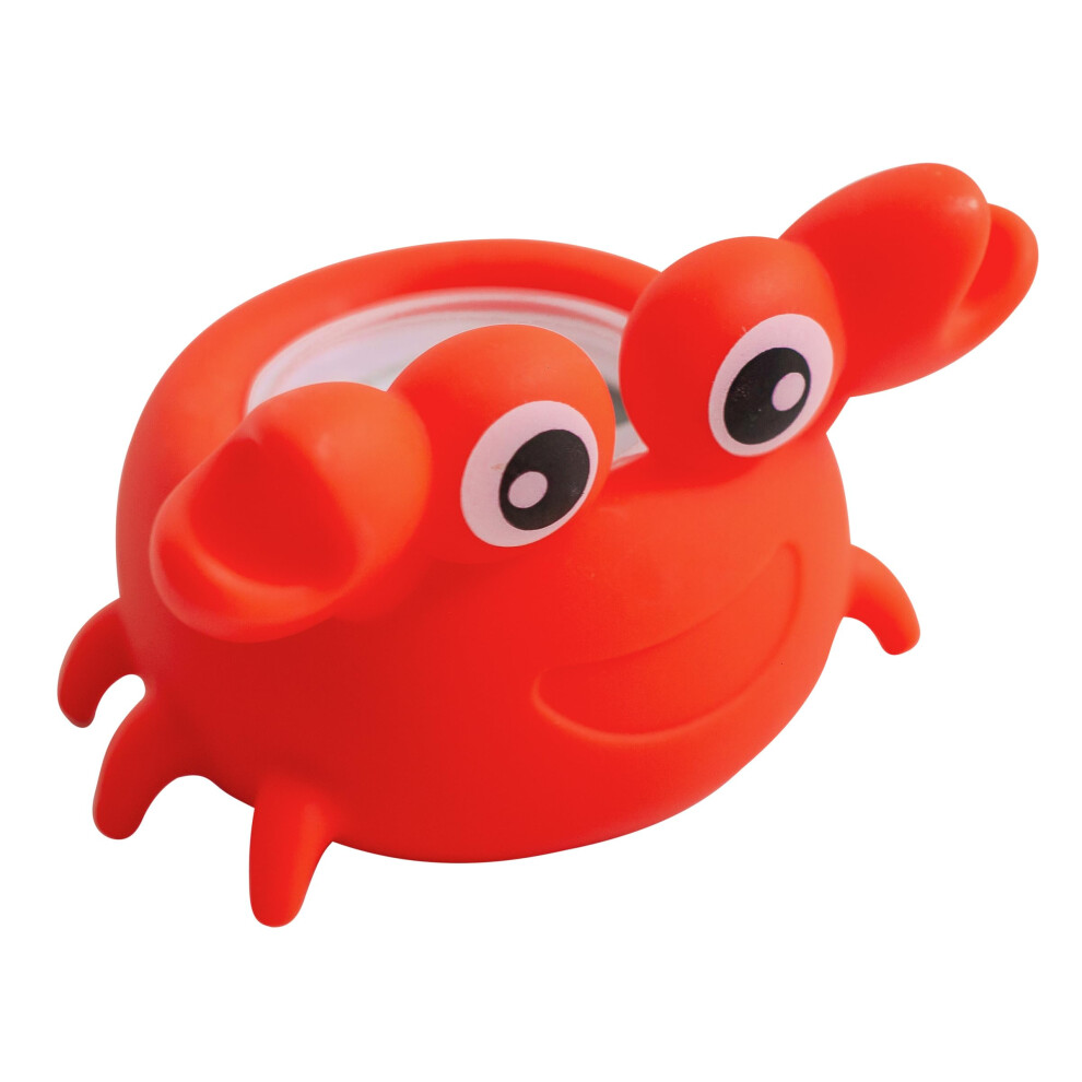 Crab Baby Bath Thermometer - Instant Read Digital Thermometer For Water And Room Temperature - Floating Baby Bath Toy Dreambaby