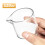 8Pièces Petit Lait Verre Transparent Usage 9