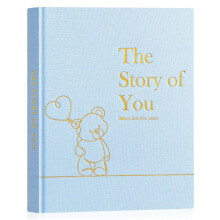 Lanpn Baby Memory Book for Boy Girl - The Story of You, Newborn Babys Keepsake B