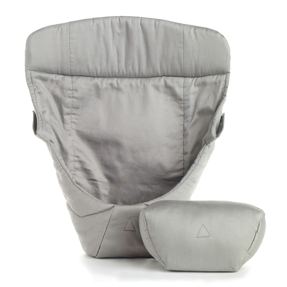 Ergobaby Baby Infant Insert For Baby Carrier With Neck & Head Support, For Newborns (Holds 3.2 - 5.Kg), Cotton Grey