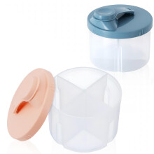 2Pcs Baby Milk Powder Dispenser Pots, Formula Powder Pot with