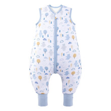 ToyaTec Baby Sleeping Bag with feet Super soft Rayon Made from Bamboo,Children's Bamboo fiber Sleeping Bag 2.5 Tog Autumn Winter Sleeping Blanket(Bea