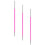15Pièces Sourcils Rose Transparent Multiusage Makeup 3