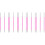15Pièces Sourcils Rose Transparent Multiusage Makeup 11