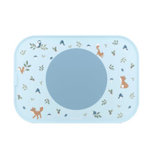Mepal Placemat Mio, Non-slip Circle keeps Items in place, Easy to clean, Non-slip Circle can be removed, Sturdy, can also be used as a Tray
