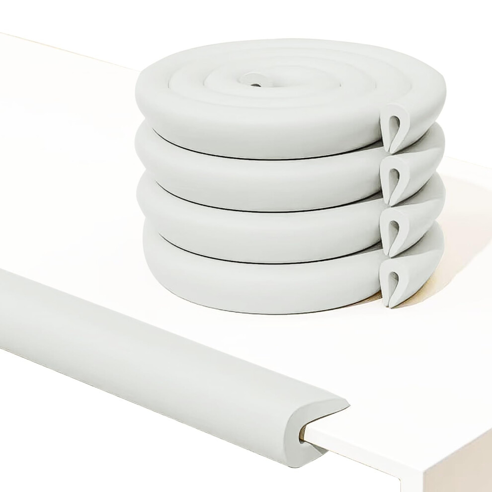 Fozobaiy U Shape Edge Protectors For Glass Coffee Table,Foam Baby Proofing Safety Bumper