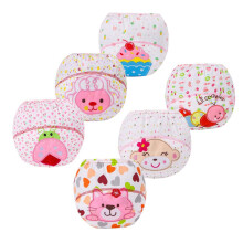 FedMois Baby Potty Training Pants Boys Girls Training Underwear Reusable (6 Pack), Caterpillar, 3-4 Years