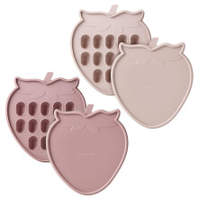 PandaEar 2 Pack Silicone Baby Food Freezer Tray, Weaning Freezer Cube