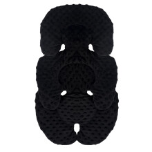 KAKIBLIN Infant Car Seat Insert,Baby Carseat Head & Body Support for Newborn, 2-in-1 Reversible Car Seat Cushion, Soft Stroller Cushion Insert for Bo