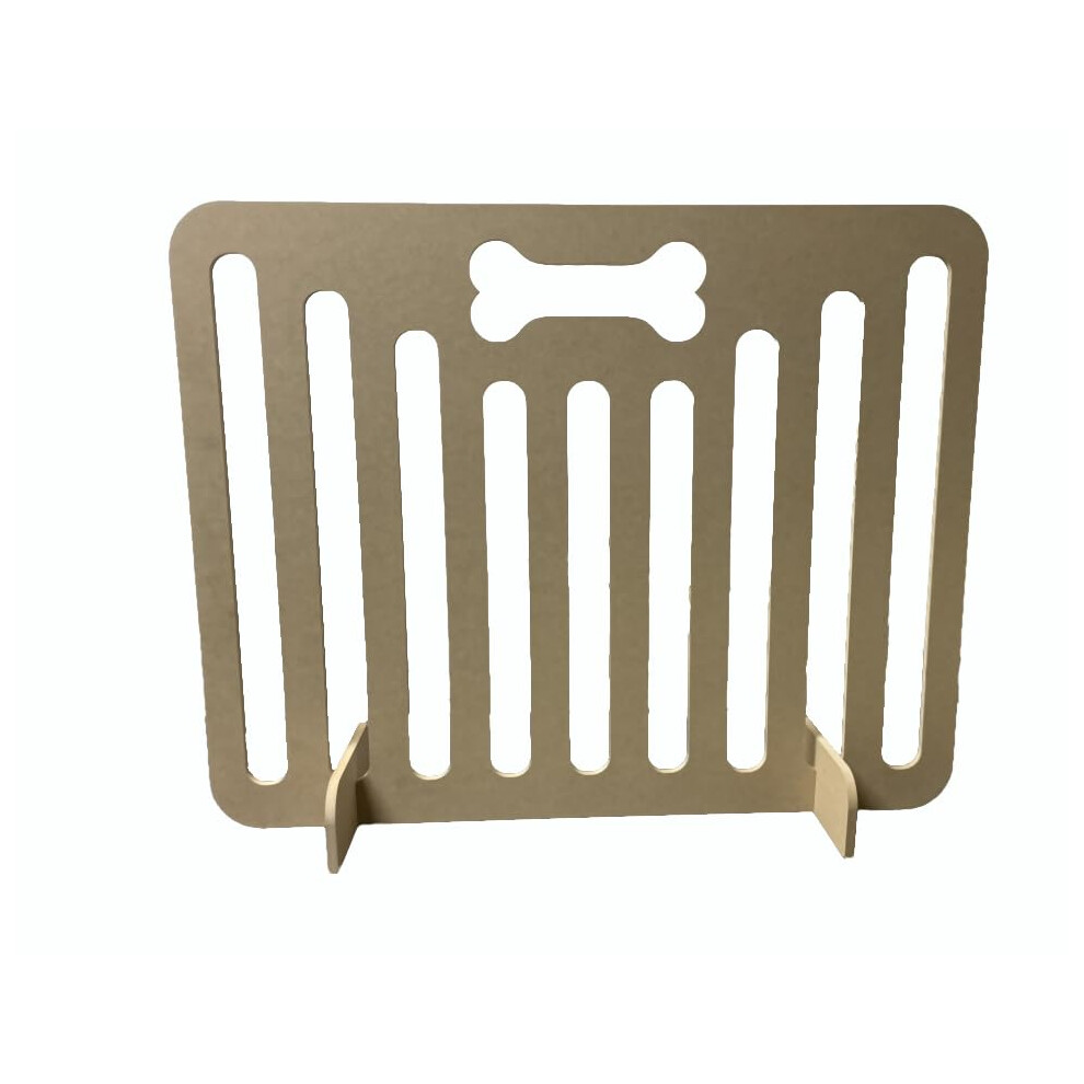 Party Decor Seethrough Dog Barrier Versatile Freestanding Dog Gate Indoor Wood Fen