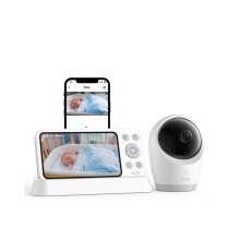 eufy Baby Monitor E21 with 4K UHD Camera, 5" 720p Display