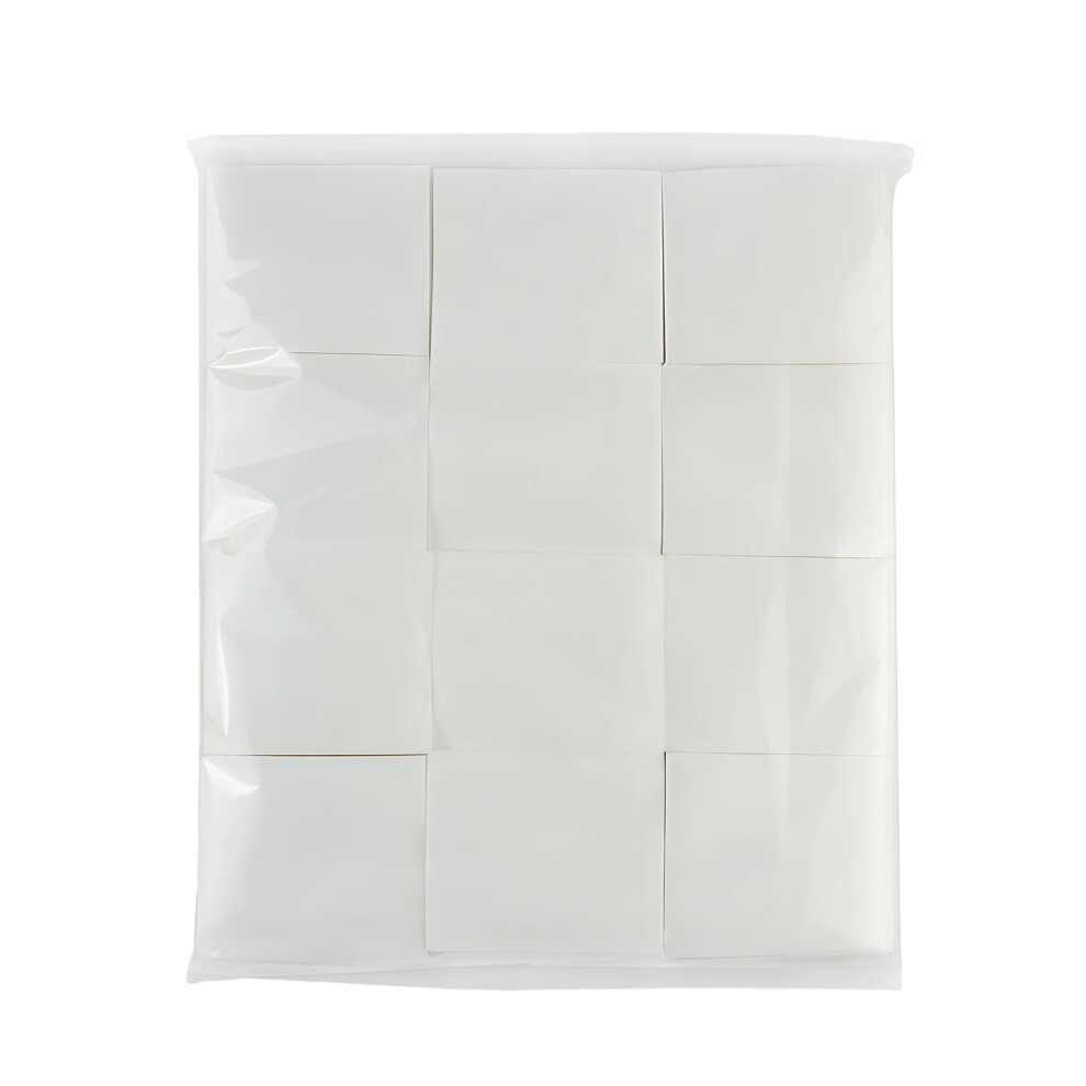 Bamboopack 1200Pcs Lint Free Cotton Pads Makeup Remover Pads Cotton Cleaner Wipes Pads For Nail Art Acrylic Polish Remover