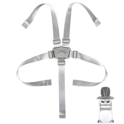 High Chair Straps for Stroller Pram Buggy Car Seat Harness, Universal
