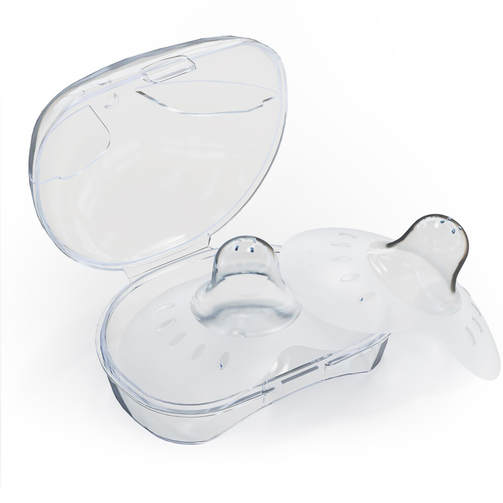 Nipple Shields For Breastfeeding 24Mm, 100% Food-Grade Silicone Nipple Shields Without Bpa/Bps Porwke