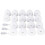 EUDEMON Three-Hole Socket Covers Baby Safety Outlet Plug Covers to 1
