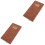 2Pièces Planification Maison Marron Portable Pratique 5