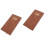 2Pièces Planification Maison Marron Portable Pratique 6