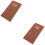 2Pièces Planification Maison Marron Portable Pratique 8